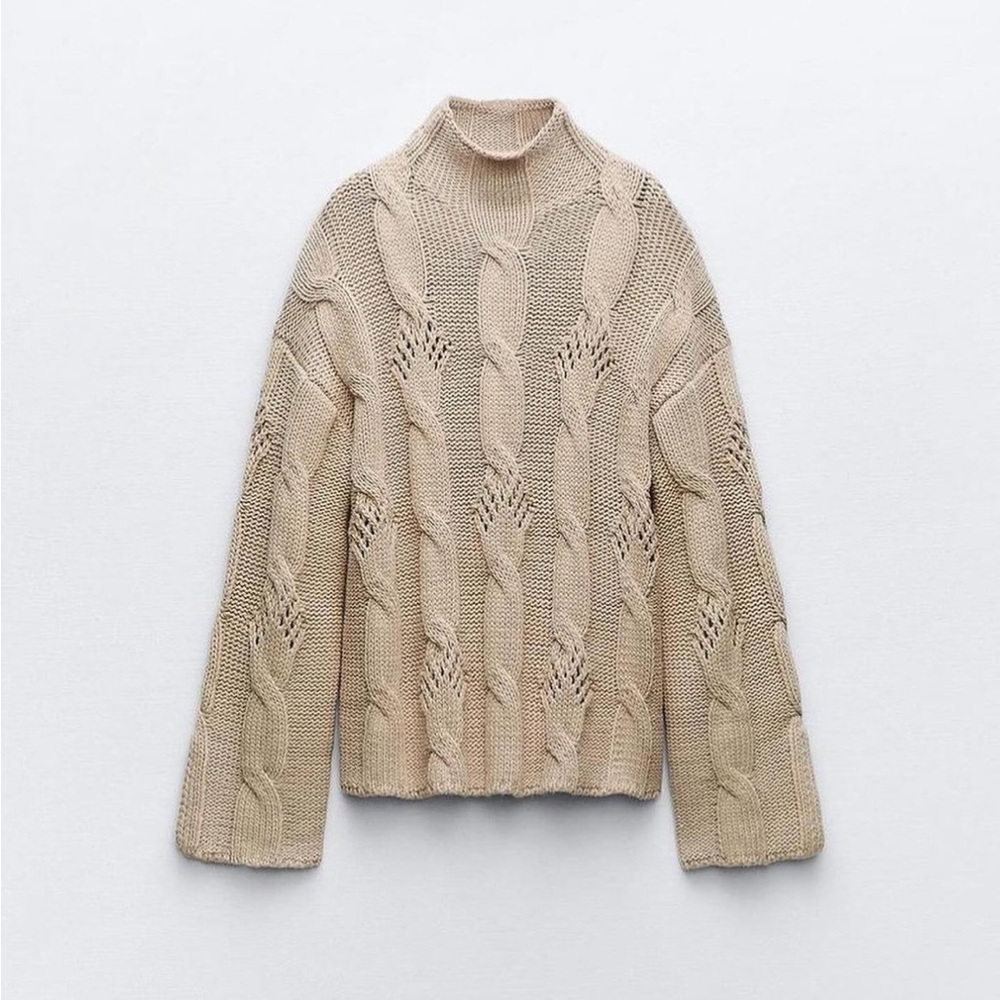 Textured Knit Sweater